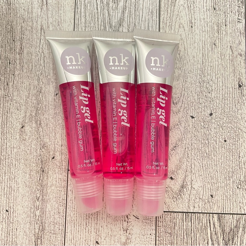 (6) Nicka K NK Lipgel with Vitamin E | Bubble Gum